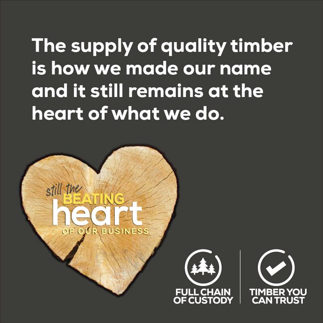 Howarth Timber & Building Supplies - Timber is the heart of our business Howarth Timber & Building Supplies - Timber is the heart of our business